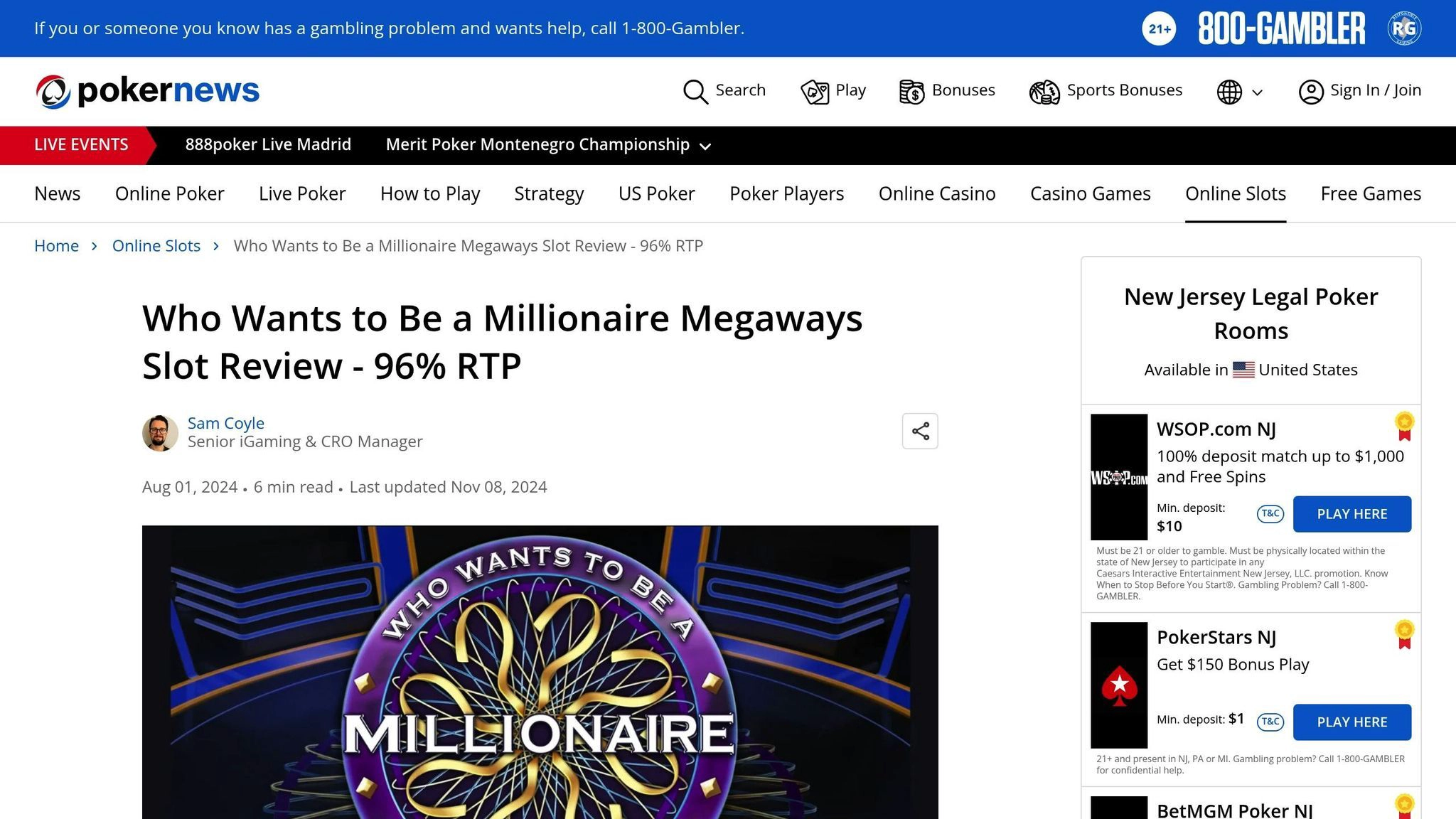 Who Wants to Be a Millionaire Megaways