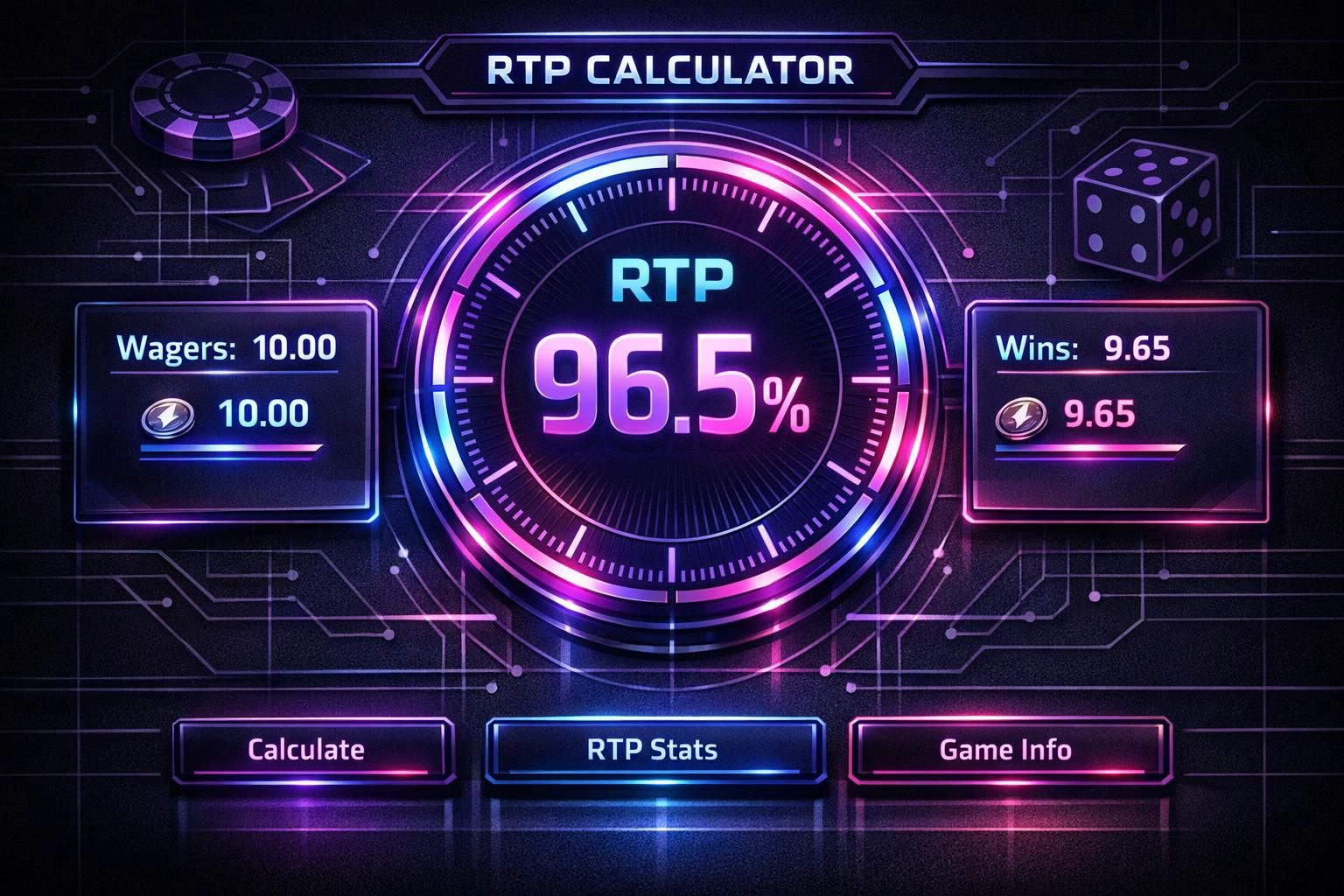 Crypto Casino RTP Calculator