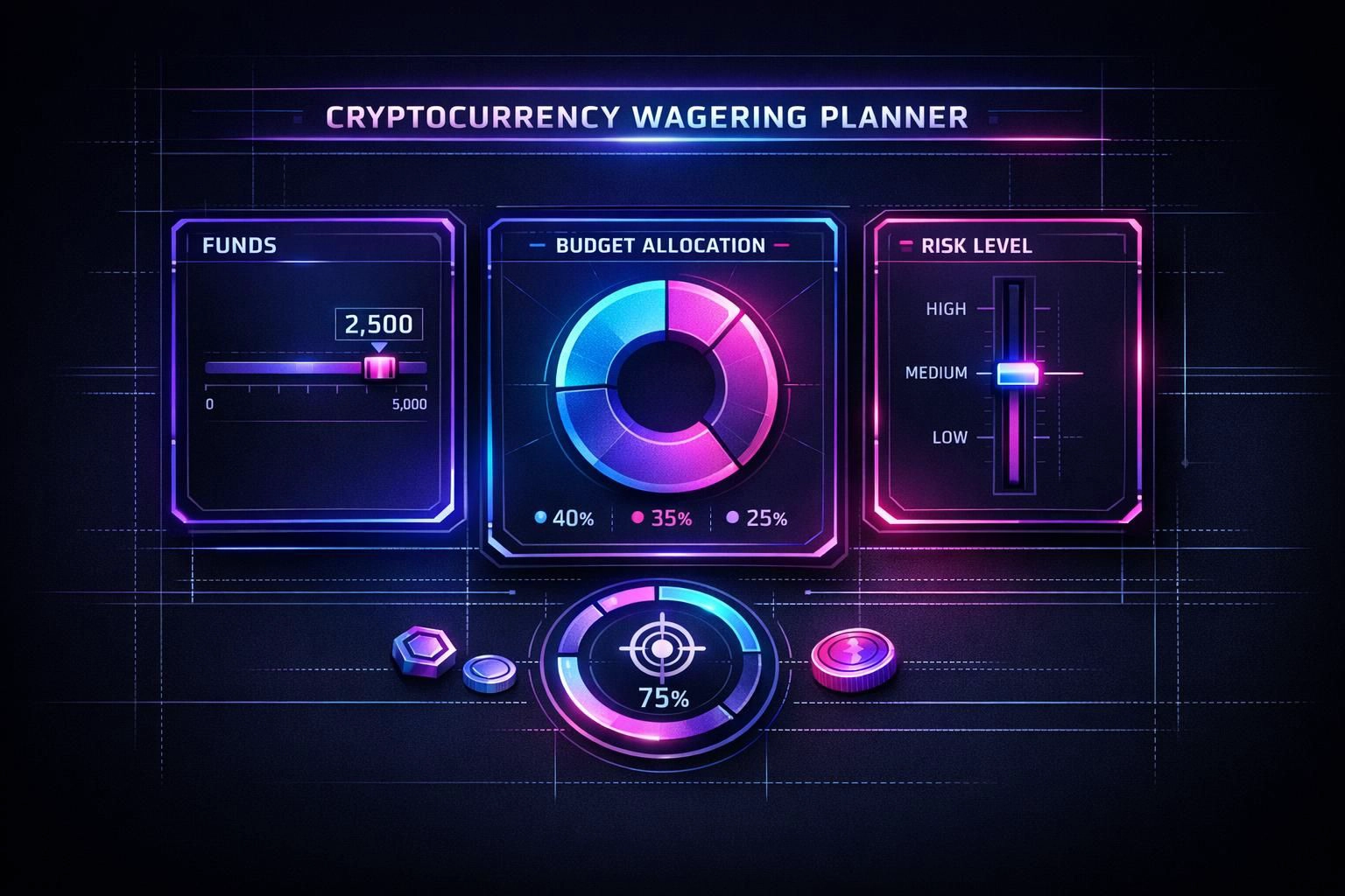 Cryptocurrency Wagering Planner