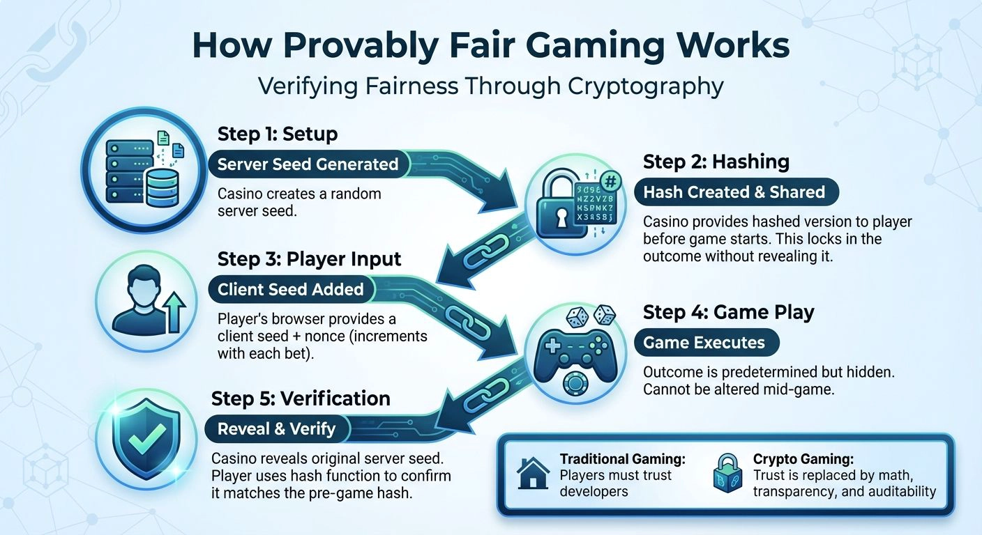 How Provably Fair Gaming Works in Crypto Casinos